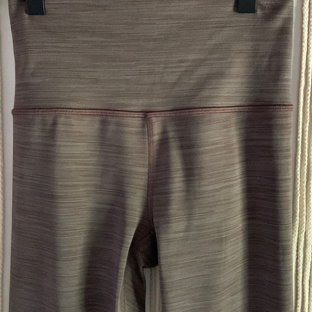 ATHLETA Women's Elation Space Dye 7/8 Leggings Coffee House Brown XXS - Picture 4 of 12